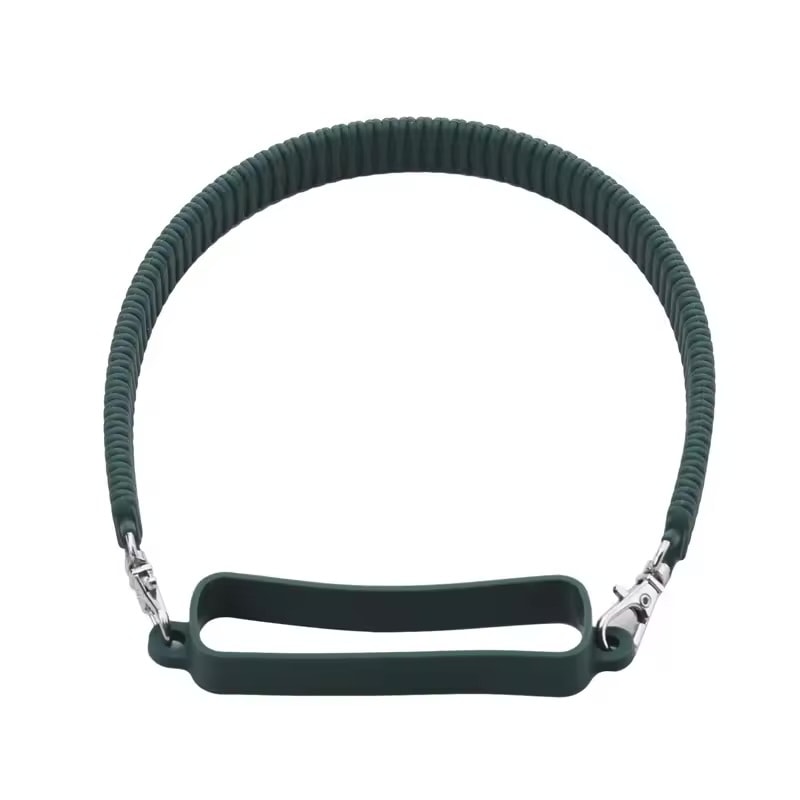 Durable Silicone Water Bottle Sling Strap Soft Adjustable Handle For Bottles 4