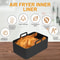 Pcs Air Fryer Silicone Liner | Heat-Resistant Basket for Oven & Microwave | Non-Stick Silicone Air Fryer Insert