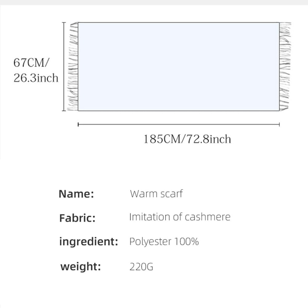 Fashionable Scottish Style Plaid Tartan Scarf Cozy Acrylic Wrap For Women Perfect Christmas Vale 1