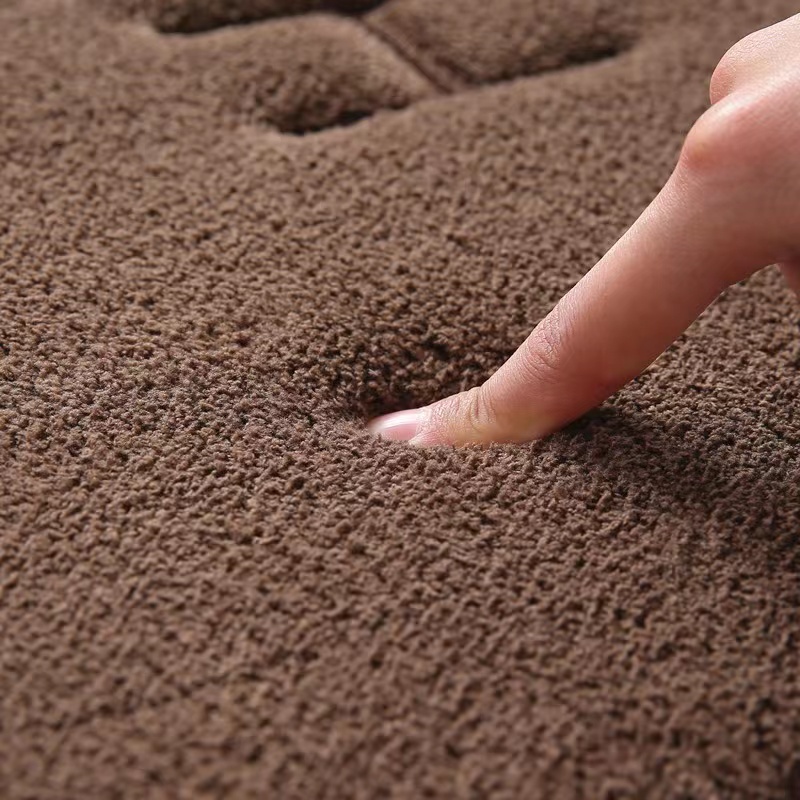 AntiSlip Faux Cashmere Memory Foam Mat Super Absorbent Coral Fleece For Kitchen Living Room And Ba 2