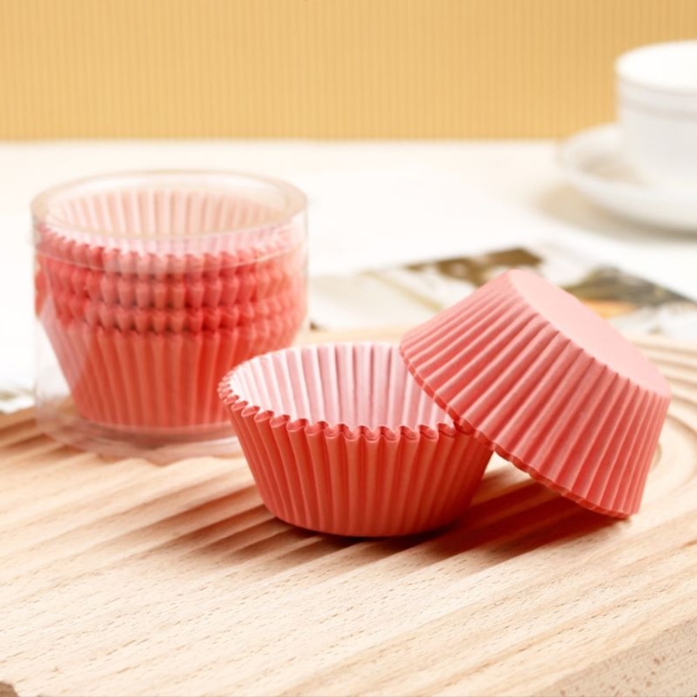 Disposable Muffin Cups – Heat-Resistant Cupcake Liners for Perfect Egg Tarts and Cupcakes