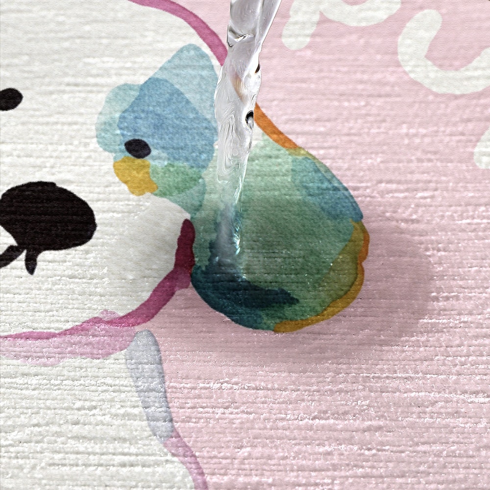 Adorable Cartoon Dog Bath Mat Soft Memory Foam AntiSlip Bathroom Rug 2