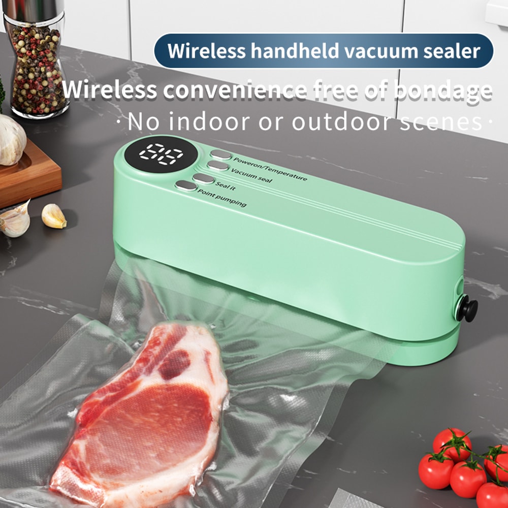 Charging Mini Wireless Fully Automatic Vacuum Sealing Machine