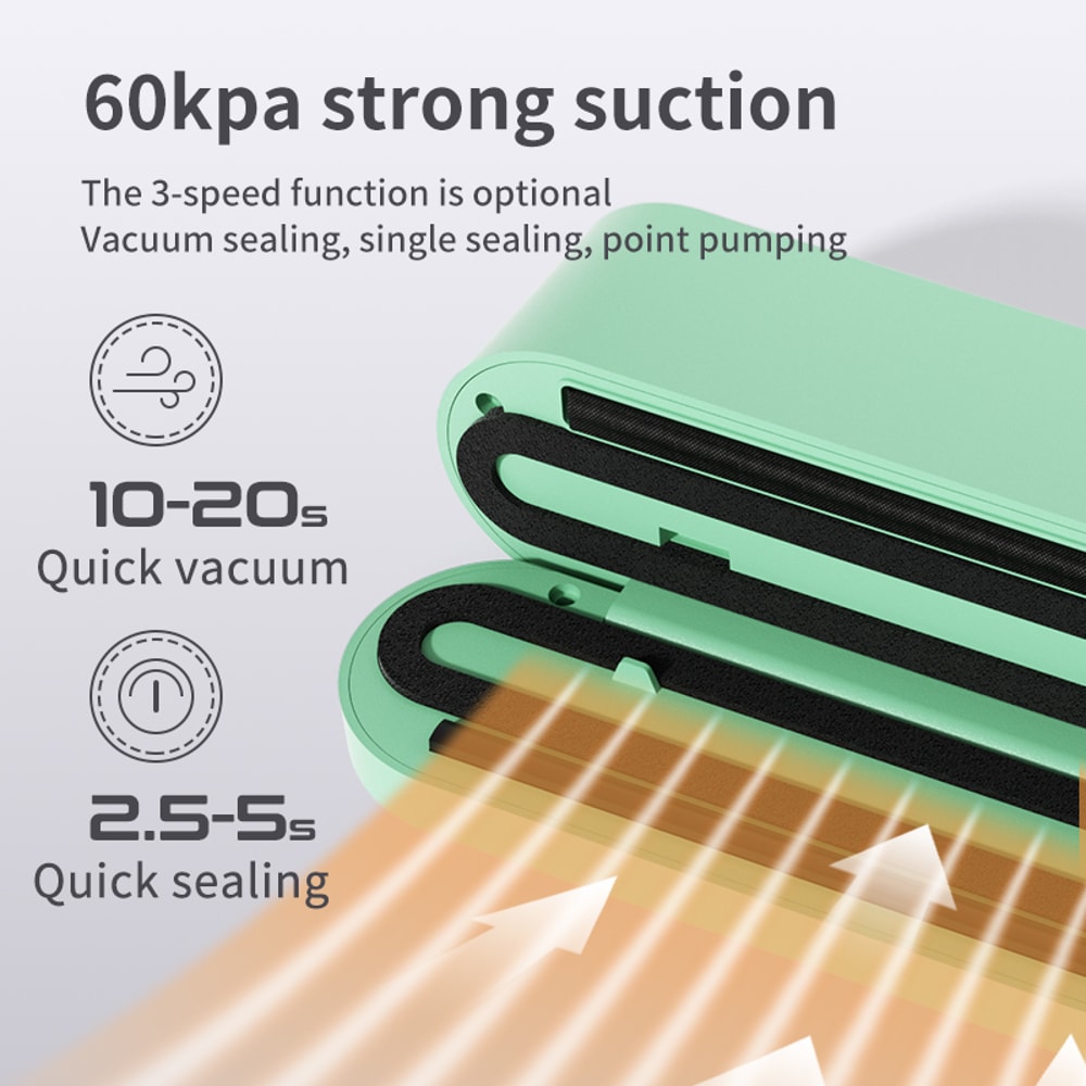 Charging Mini Wireless Fully Automatic Vacuum Sealing Machine