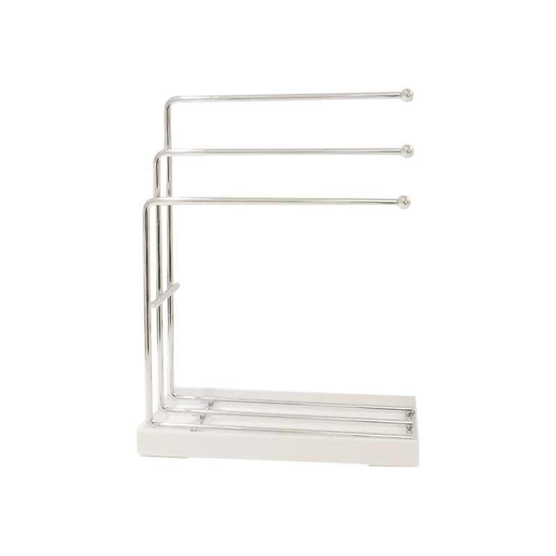 Drain Rag Rack Kitchen Storage Solution – Dishcloth & Sponge Towel Holder for Countertop Organization