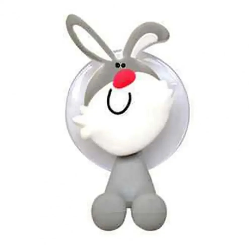 Cartoon Rabbit Toothbrush Holder with Strong Suction – Fun and Practical Storage for Kids