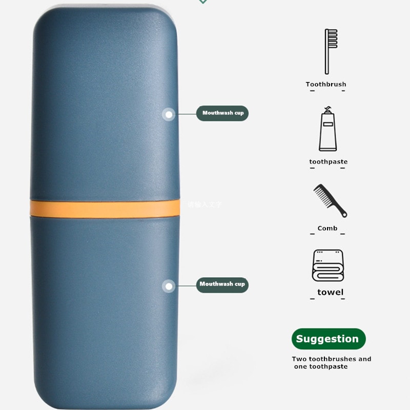 Portable Toothbrush Holder Box Travel Camping Toothbrush Storage Organizer Case With Toothpaste Ho 4