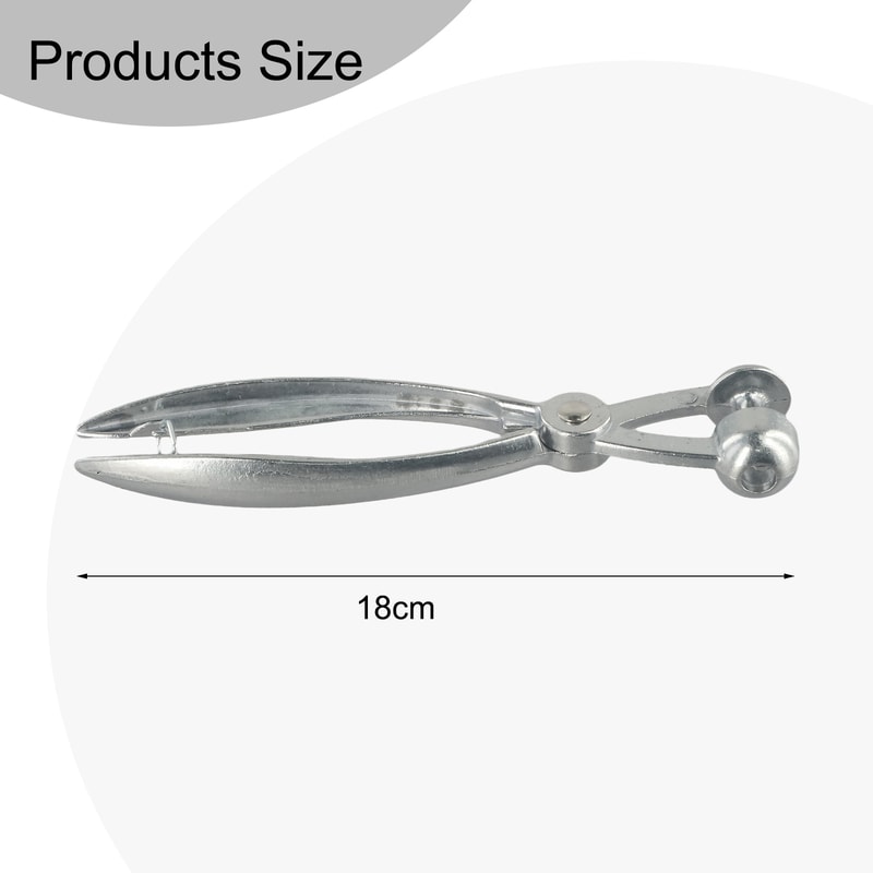 Silver Cherry Core Remover Tool - Aluminum Alloy Cherry Pitter for Fruits, Olive & Cherry Pit Remover Kitchen Gadget