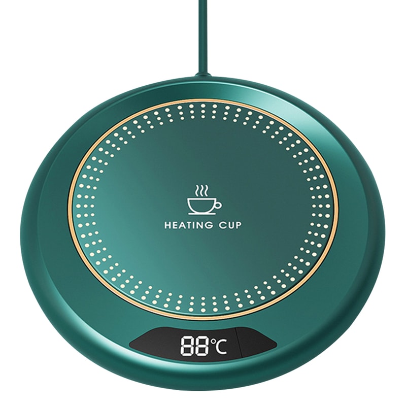 USB Heating Coaster With Speed Adjustment Constant Temperature Warmer For Coffee Mugs Milk Tea W 6