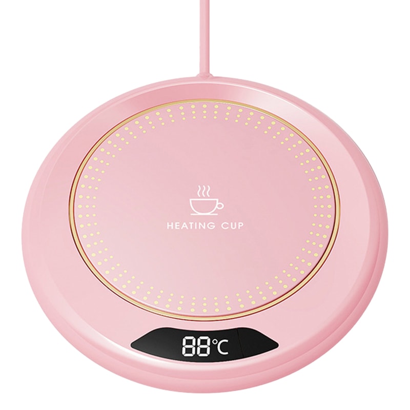 USB Heating Coaster With Speed Adjustment Constant Temperature Warmer For Coffee Mugs Milk Tea W 7