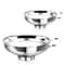 Stainless Steel Funnel With Handle For Easy Liquid Transfer Ideal For Jars Serums Jam Oils Spices 7
