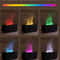 Mini Flame Effect Aroma Diffuser Ultrasonic Humidifier With Color Night Light And Timer For Essent 3
