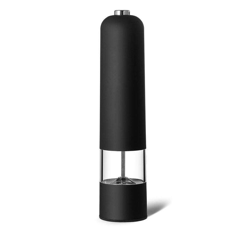 Electric Salt and Pepper Grinder Set - Automatic Spice Grinder with Adjustable Coarseness - Perfect for Cooking