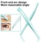 Precise Lash Applicator Tool For Eyelash Cluster Separation NonSlip Tweezer For Travel Salon Use 3
