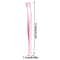Precise Lash Applicator Tool For Eyelash Cluster Separation NonSlip Tweezer For Travel Salon Use 8