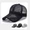 Breathable Mesh Summer Hat For Men And Women Openwork Brim Sports Sunscreen Baseball Cap 0