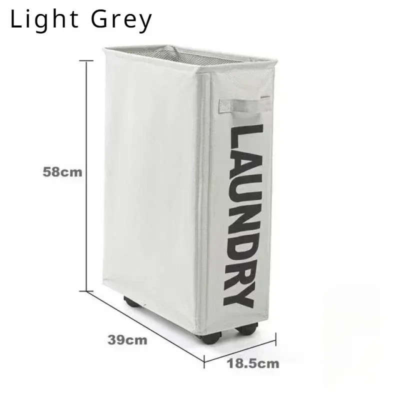 Foldable Dustproof Laundry Basket Large Capacity For Household Organization Multifunctional Stora