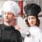 Professional Chef Hat For Men White Kitchen Work Cap For Restaurant Bakery And Hotel Use 3