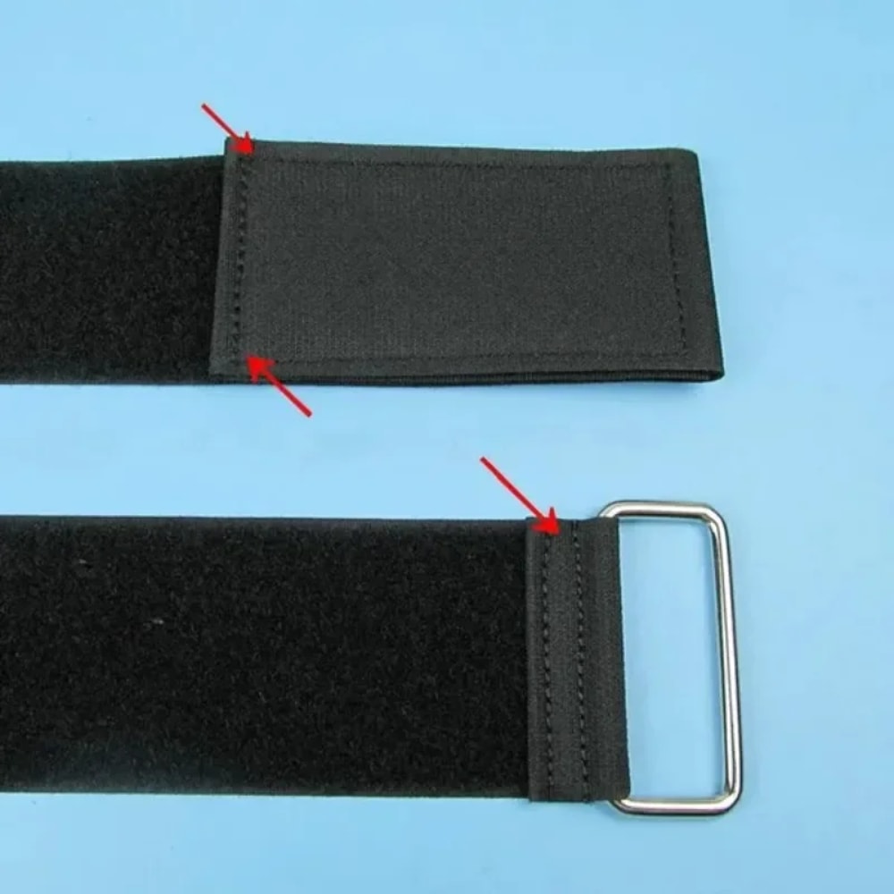 Wide Velcro Nylon Cargo Straps for Luggage, Motorcycle, Car & Outdoor Gear - Travel Accessories