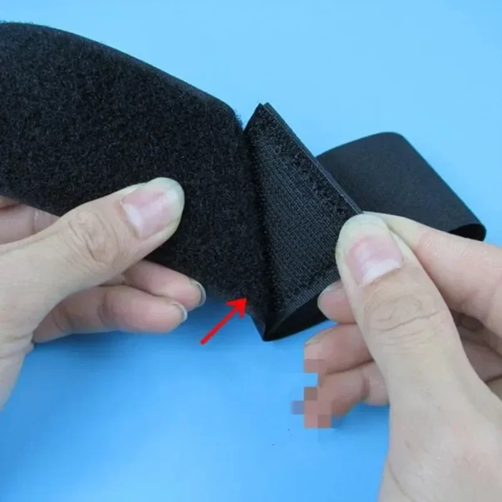 Wide Velcro Nylon Cargo Straps for Luggage, Motorcycle, Car & Outdoor Gear - Travel Accessories