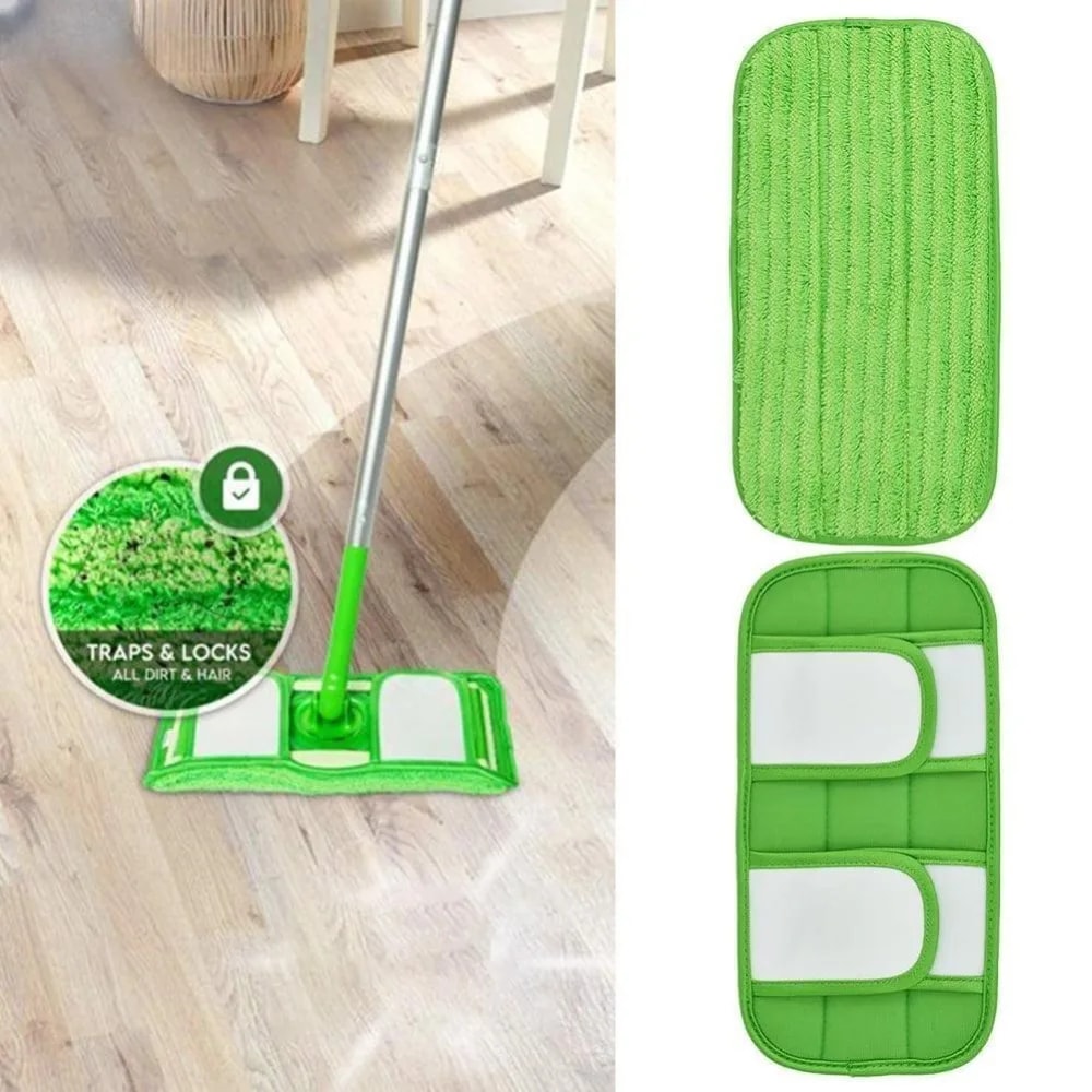 Microfiber Reusable Mop Pads for Swiffer – Washable & Eco-Friendly Household Mopping Accessory