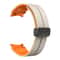 Magnetic Silicone TwoTone Strap For Samsung Galaxy Watch Pro Classic Replacement Band 9