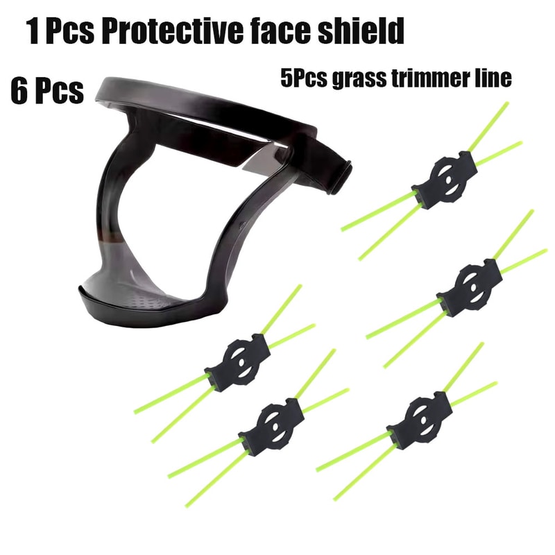 FullFace Transparent Protection Mask Reusable HeatResistant Adjustable Shield For Work And Outdoor 8