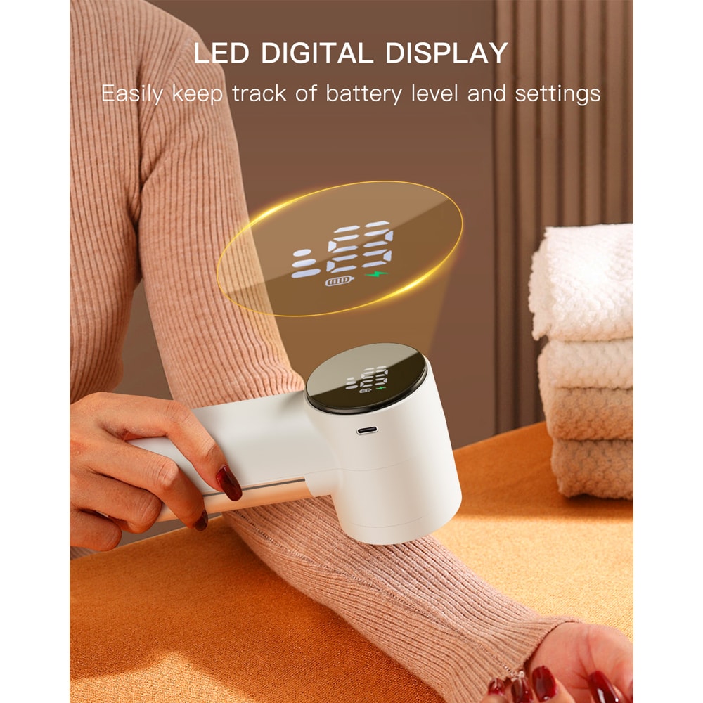 ColdSky Fabric Shaver Lint Remover Speeds Rechargeable Electric Portable Sweater To Remove Pilling 2