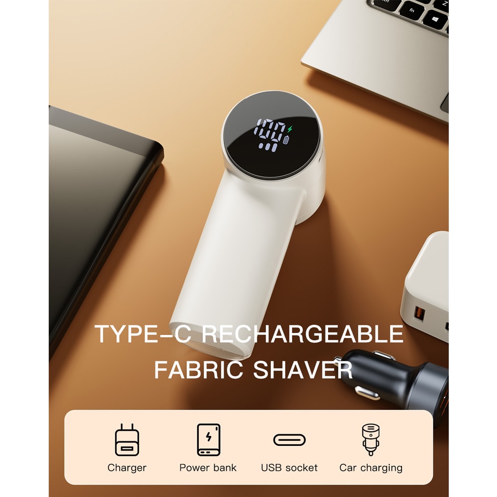 ColdSky Fabric Shaver Lint Remover Speeds Rechargeable Electric Portable Sweater To Remove Pilling 5
