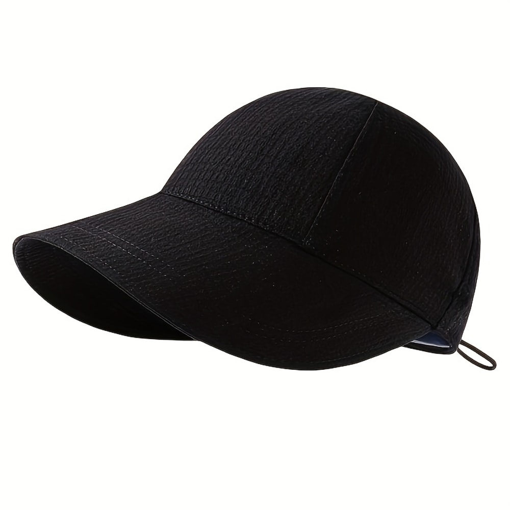 Women Solid Color Bucket Hat – Stylish Sunscreen Hat for Outdoor Sports & Casual Wear