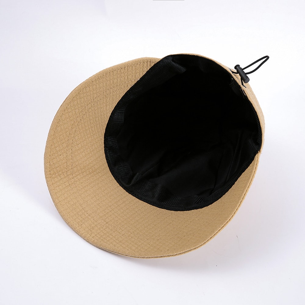 Women Solid Color Bucket Hat – Stylish Sunscreen Hat for Outdoor Sports & Casual Wear