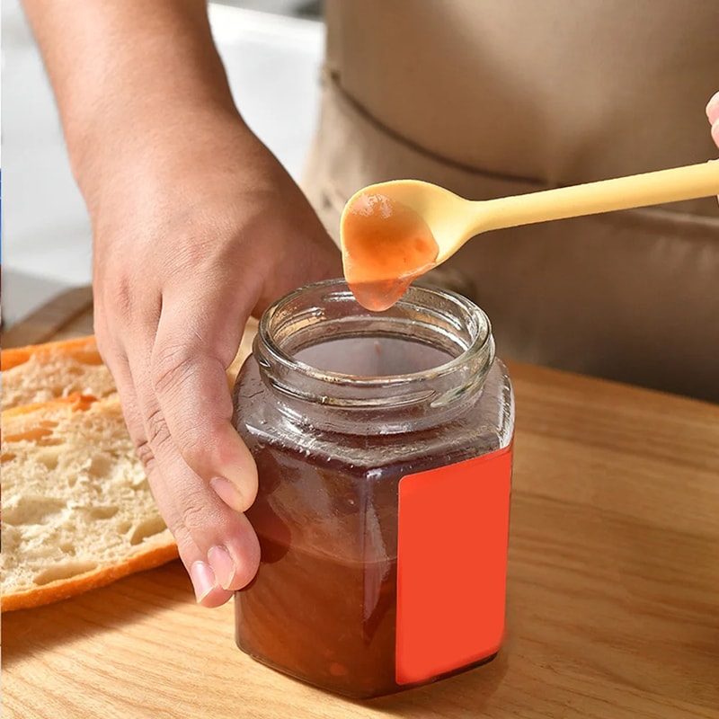 HeatResistant Silicone Spoons NonStick Easy To Clean Jam Rice Cooking Utensils 4