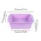 Silicone Square Cake Plate With AntiSlip Handle Oven Air Fryer Safe NonStick Brownie Pan 2