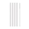High Borosilicate Glass Straws Set EcoFriendly Reusable Drinking Straws For Smoothies Bubble Tea 6