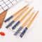 Reusable Bamboo Chopsticks Set Handmade Japanese Natural Wood MultiColor Cat Flower Design 0