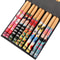 Reusable Bamboo Chopsticks Set Handmade Japanese Natural Wood MultiColor Cat Flower Design 8