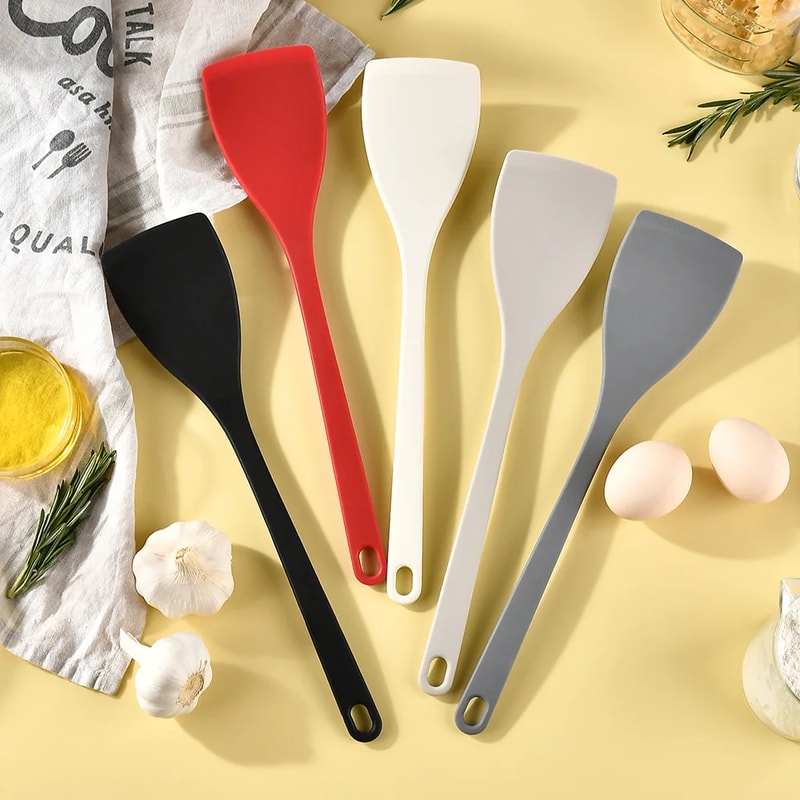 Silicone Cooking Spatula - Heat Resistant, Non-stick Kitchen Utensil
