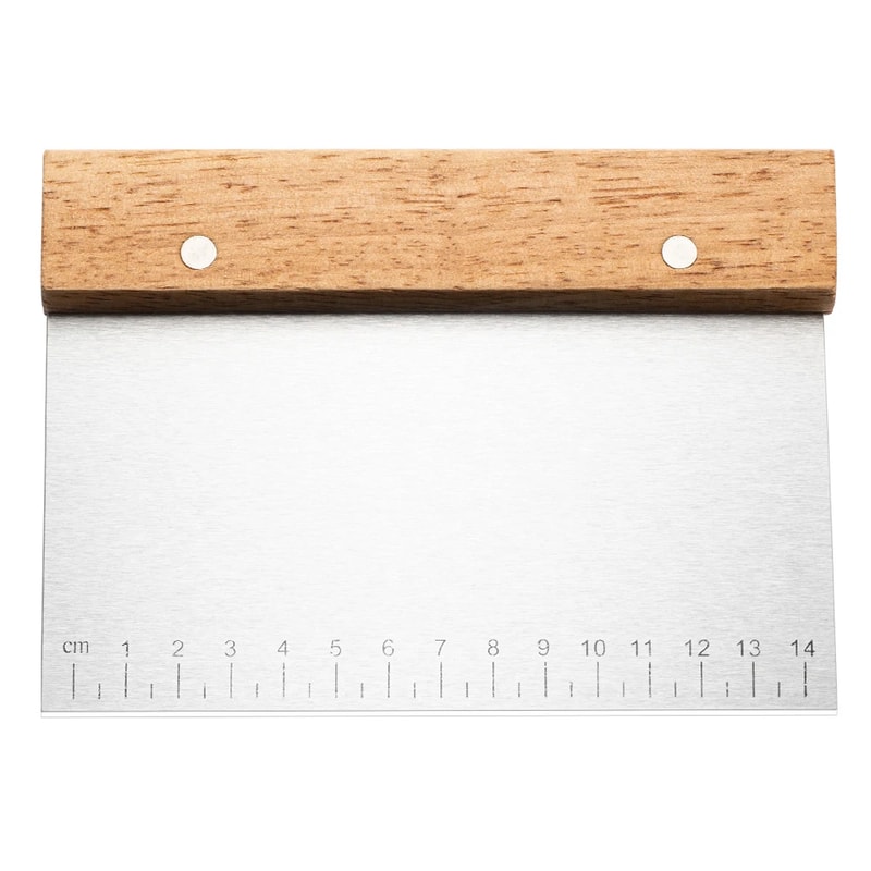 Stainless Steel Cake Scraper Set Noodle Knife Dough Cutter For Baking And Cooking Includes Measu 6