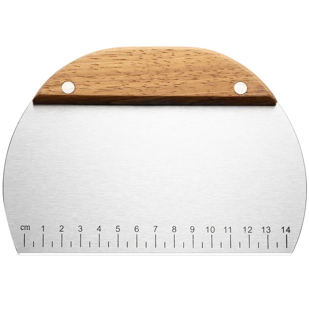 Stainless Steel Cake Scraper Set Noodle Knife Dough Cutter For Baking And Cooking Includes Measu 7