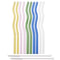 Reusable Glass Straws Ecofriendly Wavy Design With Cleaning Brushes 6