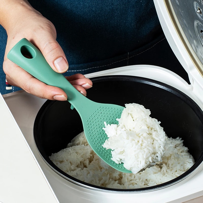 Standing Silicone Spoon – Non-Stick, High-Temperature Resistant Cooking Spoon for Anti-Scalding and Kitchen Use