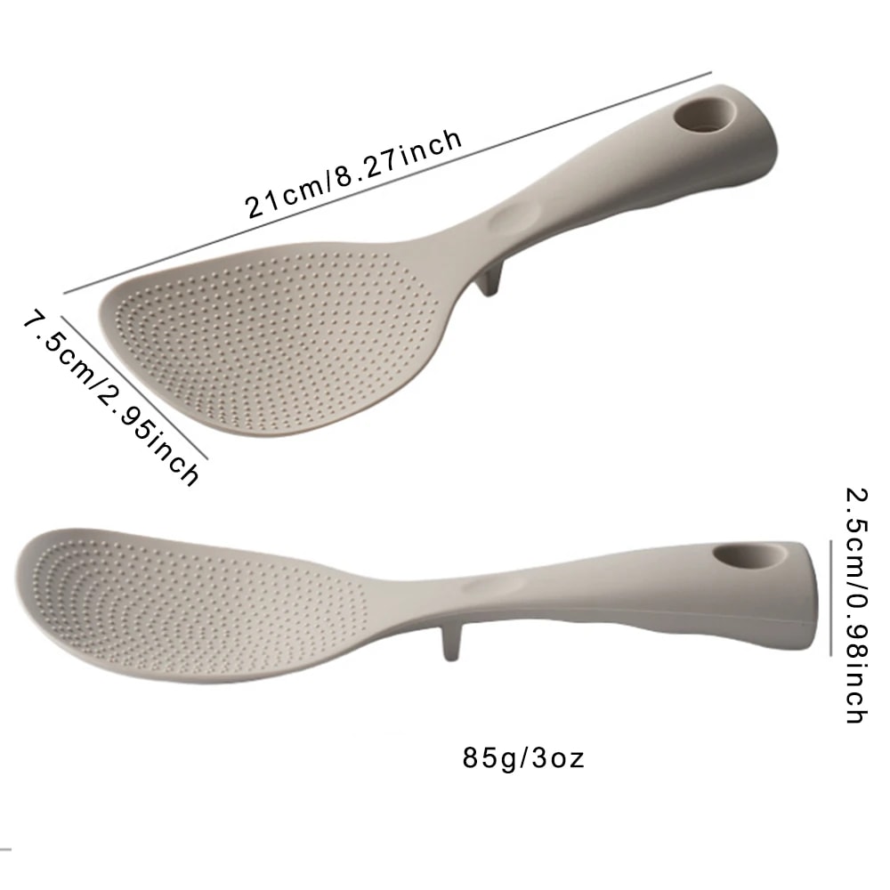 Standing Silicone Spoon – Non-Stick, High-Temperature Resistant Cooking Spoon for Anti-Scalding and Kitchen Use
