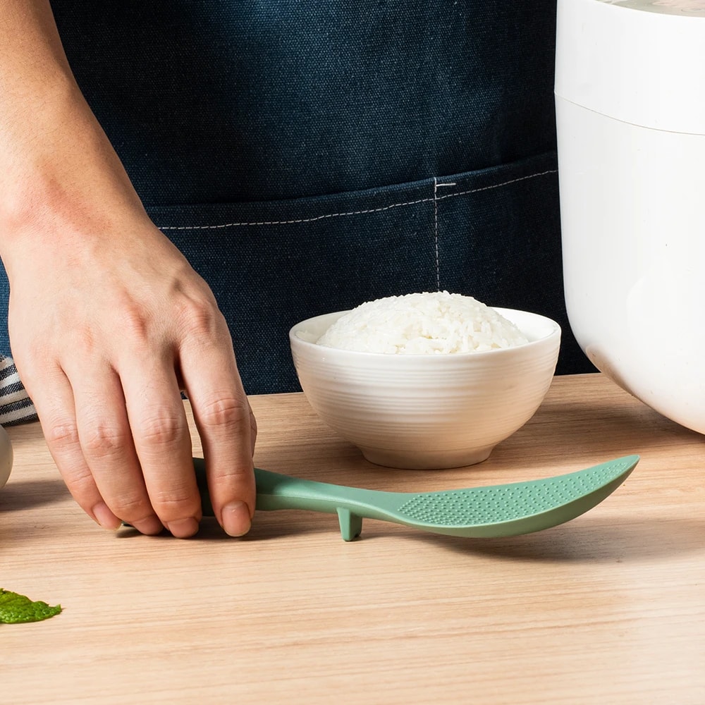 Standing Silicone Spoon – Non-Stick, High-Temperature Resistant Cooking Spoon for Anti-Scalding and Kitchen Use