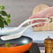 Silicone Egg Flipper Spatula Tongs NonStick Cooking Tool For Eggs Fish And French Toast 5