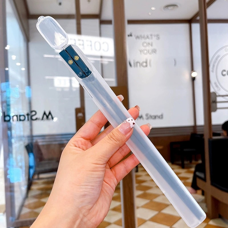 Portable Japanese Korean Reusable Chopsticks Set Nonslip Healthy Alloy Tableware For Sushi And Din 8