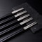 Premium Alloy Chopsticks Pairs Reusable Nonslip Metal Sushi Sticks For Dining 3
