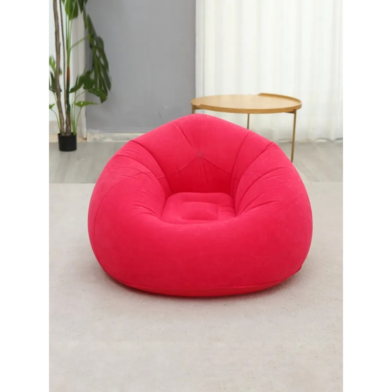 Inflatable Lazy Sofa Folding Portable Air Chair Ideal For Living Room Beach And Camping 6