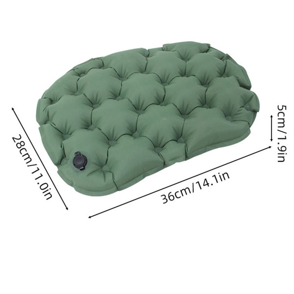 Portable Inflatable Seat Cushion – Perfect for Outdoor Travel & Camping, Foldable Moisture-Proof Pad for Home & Office