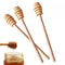 Wooden Honey Mixer Sticks Set Honey Scoop Coffee Jam Milk Mixer Spoon 1