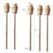 Wooden Honey Mixer Sticks Set Honey Scoop Coffee Jam Milk Mixer Spoon 2